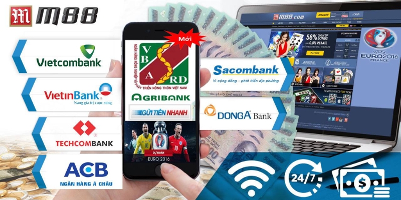 Nạp tiền m88 qua ví điện tử